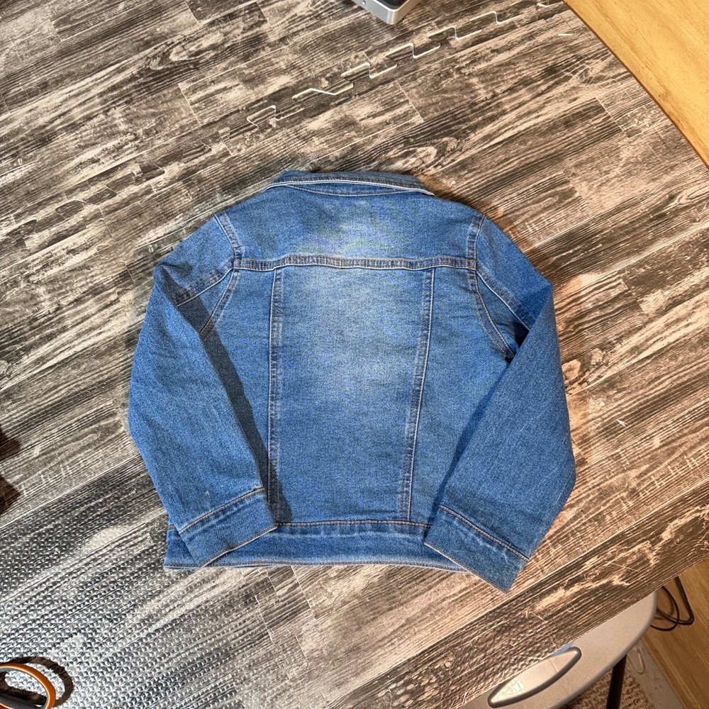 Draper James Girls Denim Ruffle Jacket - Picture 6 of 6